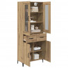 Highboard z szufladą Dąb rzemieślniczy 69,5 x 34 x 180 cm
