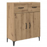Highboard z szufladą Dąb rzemieślniczy 69,5 x 34 x 180 cm