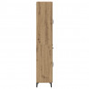 Highboard z szufladą Dąb rzemieślniczy 69,5 x 34 x 180 cm