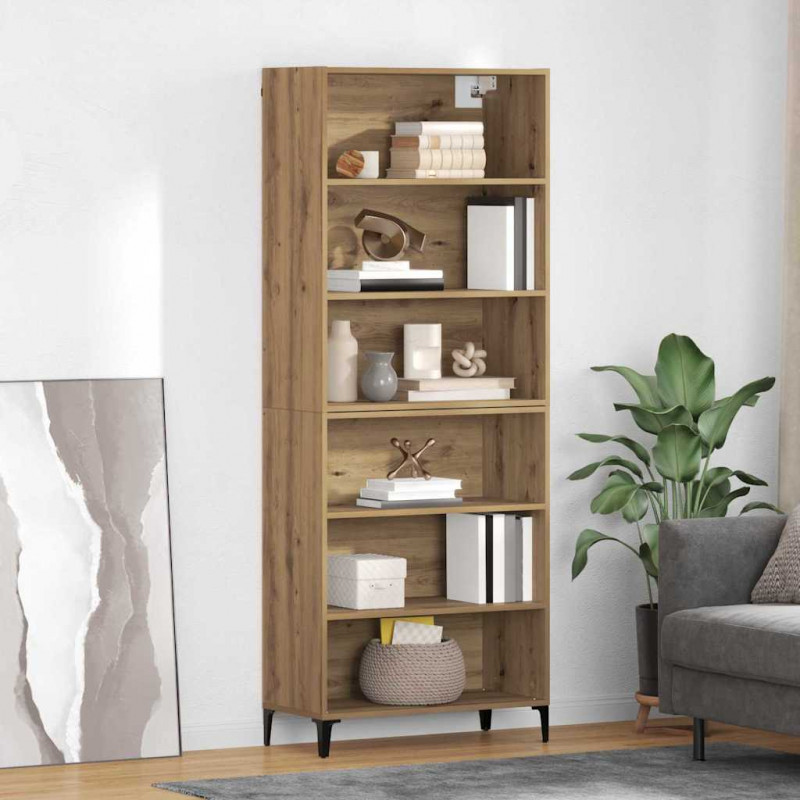 Highboard Dąb rzemieślniczy 69,5 x 34 x 180 cm