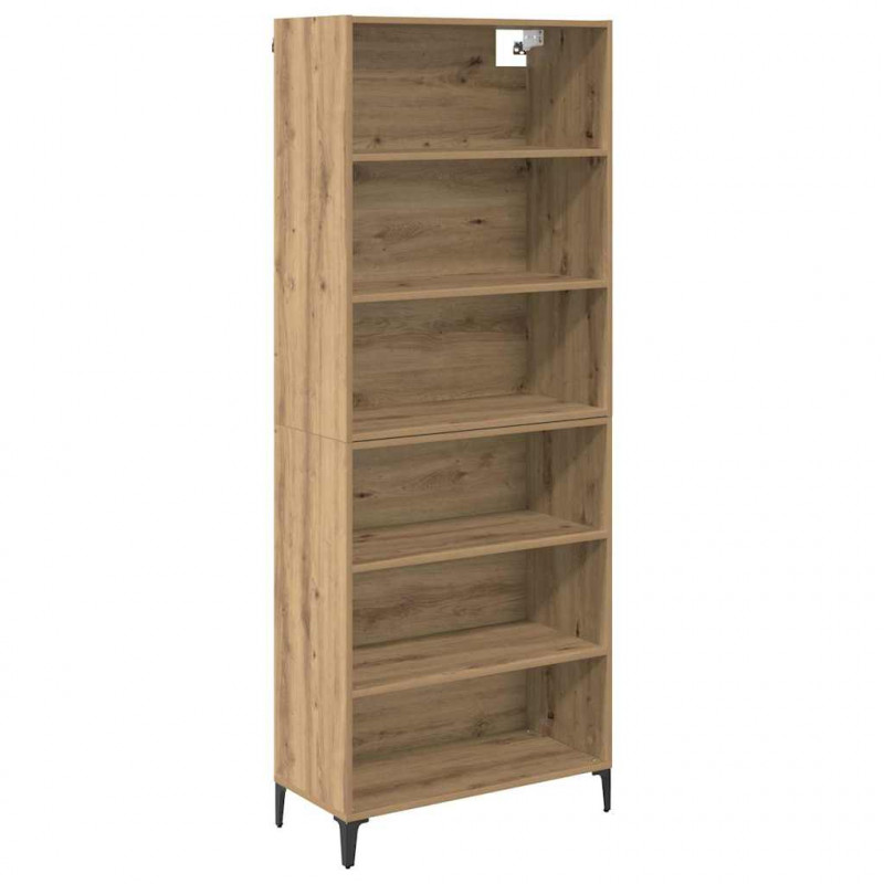 Highboard Dąb rzemieślniczy 69,5 x 34 x 180 cm
