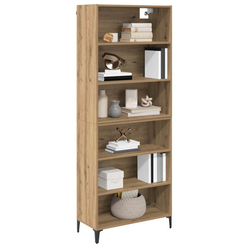 Highboard Dąb rzemieślniczy 69,5 x 34 x 180 cm