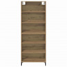 Highboard Dąb rzemieślniczy 69,5 x 34 x 180 cm