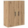 Highboard z szufladą 2 pcs Dąb rzemieślniczy 69,5 x 34 x 180 cm