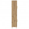 Highboard 2 pcs Dąb rzemieślniczy Szkło