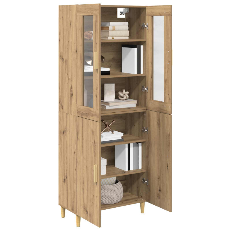Highboard Dąb rzemieślniczy 69,5 x 34 x 180 cm