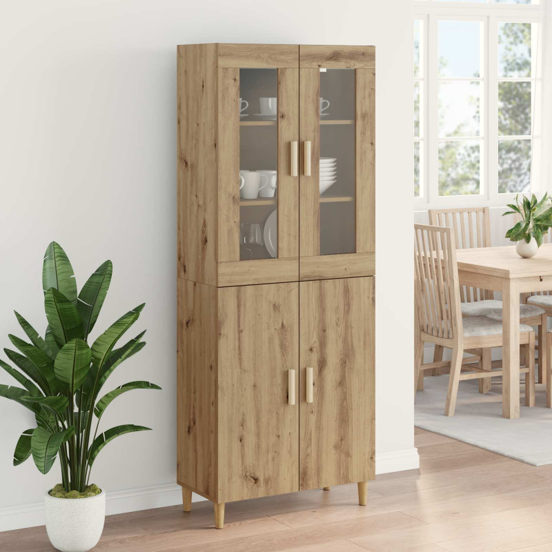 Highboard Dąb rzemieślniczy 69,5 x 34 x 180 cm