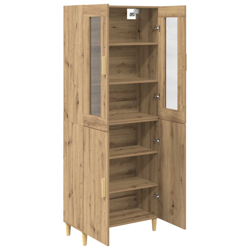 Highboard Dąb rzemieślniczy 69,5 x 34 x 180 cm
