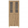 Highboard Dąb rzemieślniczy 69,5 x 34 x 180 cm