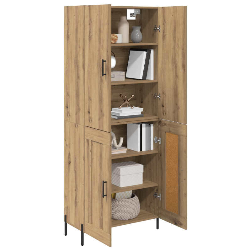 Highboard Dąb rzemieślniczy 69,5 x 34 x 180 cm