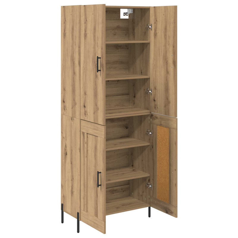 Highboard Dąb rzemieślniczy 69,5 x 34 x 180 cm