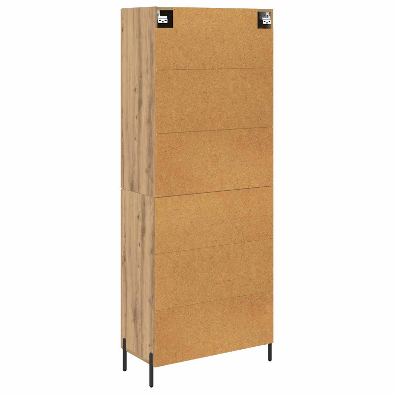 Highboard Dąb rzemieślniczy 69,5 x 34 x 180 cm