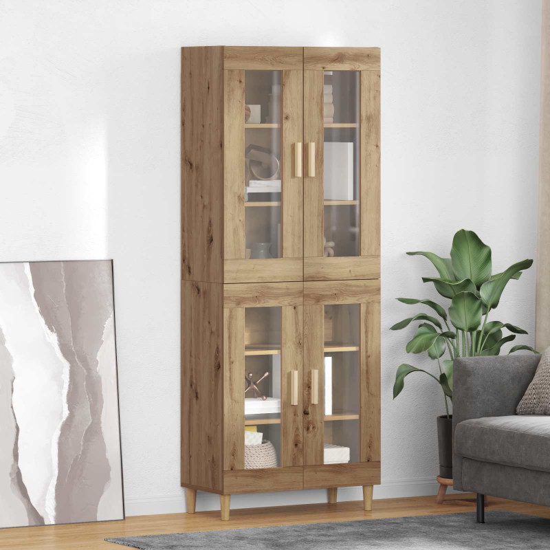 Highboard Dąb rzemieślniczy 69,5 x 34 x 180 cm