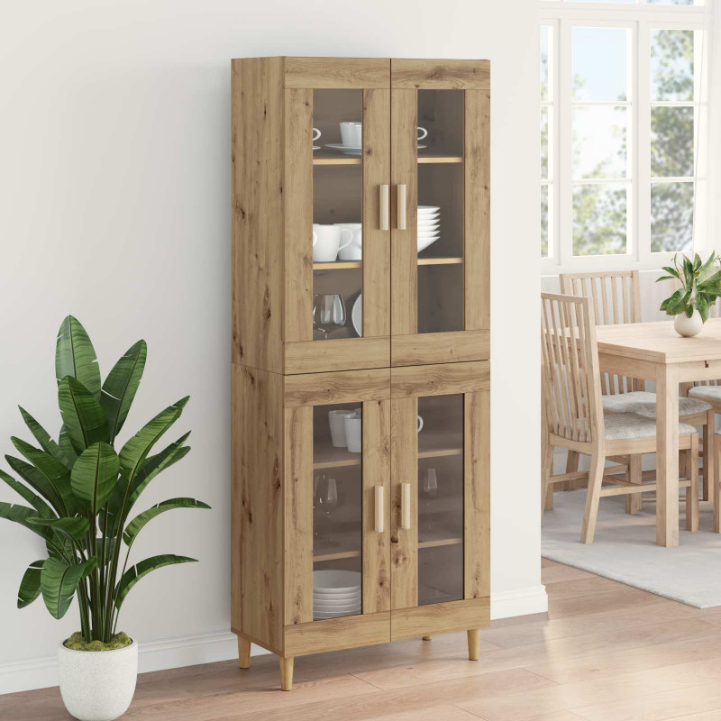 Highboard Dąb rzemieślniczy 69,5 x 34 x 180 cm