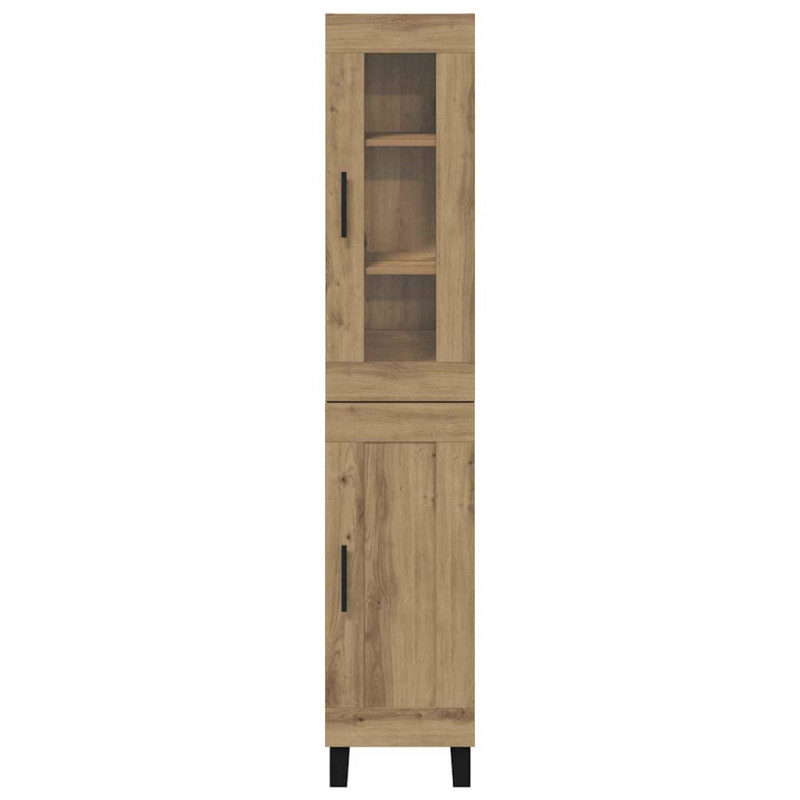 Highboard Dąb rzemieślniczy 34,5 x 34 x 180 cm