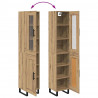 Highboard Dąb rzemieślniczy 34,5 x 34 x 180 cm