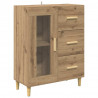Highboard z szufladą Dąb rzemieślniczy 69,5 x 34 x 180 cm