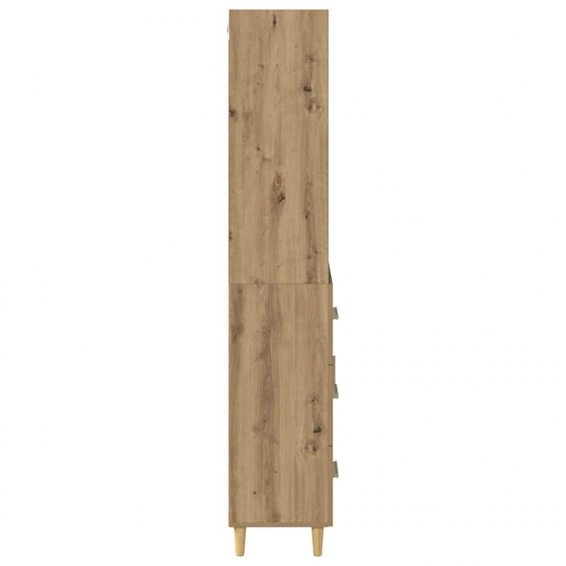 Highboard z szufladą Dąb rzemieślniczy 69,5 x 34 x 180 cm