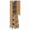 Highboard z szufladą Dąb rzemieślniczy 34,5 x 34 x 180 cm