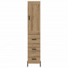 Highboard z szufladą Dąb rzemieślniczy 34,5 x 34 x 180 cm