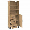 Highboard z szufladą Dąb rzemieślniczy 69,5 x 34 x 180 cm