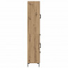 Highboard 2 pcs Dąb rzemieślniczy Materiał drewnopochodny