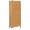 Highboard 2 pcs Dąb rzemieślniczy Materiał drewnopochodny
