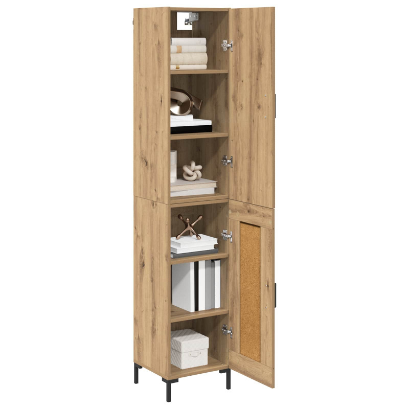 Highboard Dąb rzemieślniczy 69,5 x 34 x 180 cm