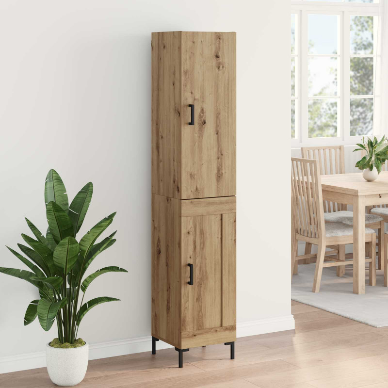 Highboard Dąb rzemieślniczy 69,5 x 34 x 180 cm