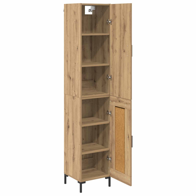 Highboard Dąb rzemieślniczy 69,5 x 34 x 180 cm