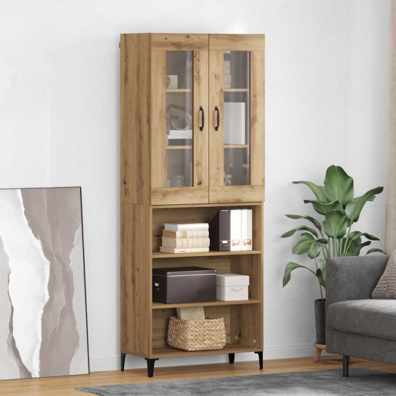 Highboard Dąb rzemieślniczy 69,5 x 34 x 180 cm