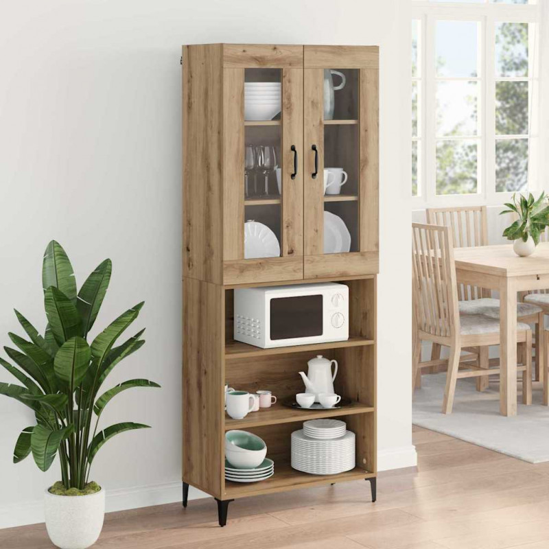 Highboard Dąb rzemieślniczy 69,5 x 34 x 180 cm