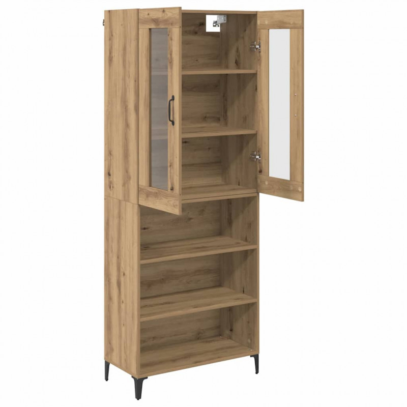 Highboard Dąb rzemieślniczy 69,5 x 34 x 180 cm