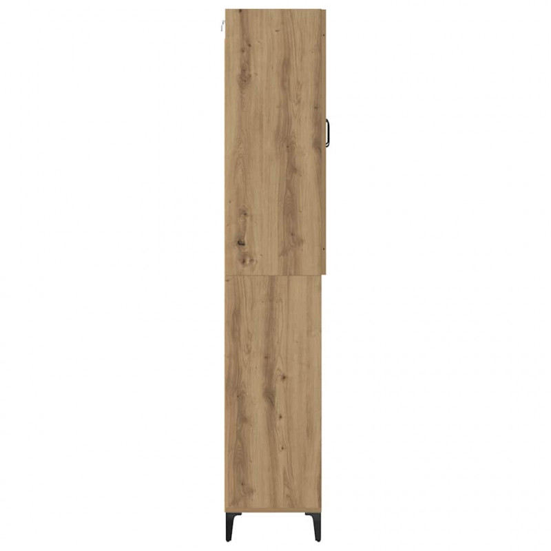 Highboard Dąb rzemieślniczy 69,5 x 34 x 180 cm