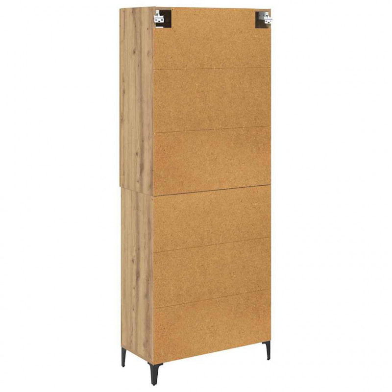 Highboard Dąb rzemieślniczy 69,5 x 34 x 180 cm