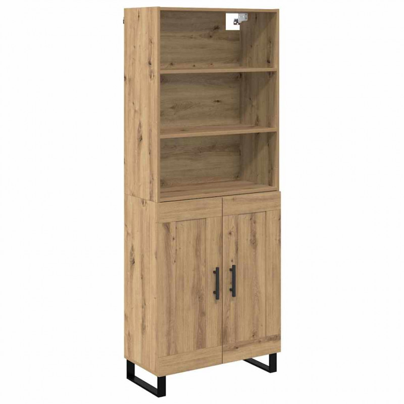 Highboard Dąb rzemieślniczy 69,5 x 34 x 180 cm