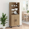 Highboard Dąb rzemieślniczy 69,5 x 34 x 180 cm