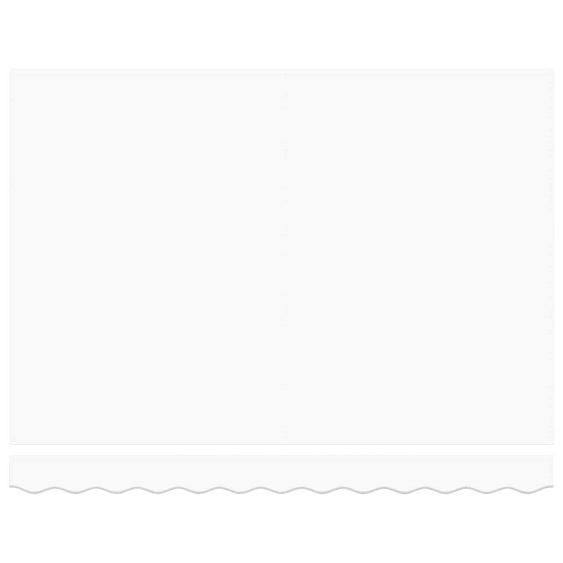 Elektryczna Rozkładana Markiza Biały 3 x 2,5 m