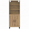 Highboard Dąb rzemieślniczy 69,5 x 34 x 180 cm
