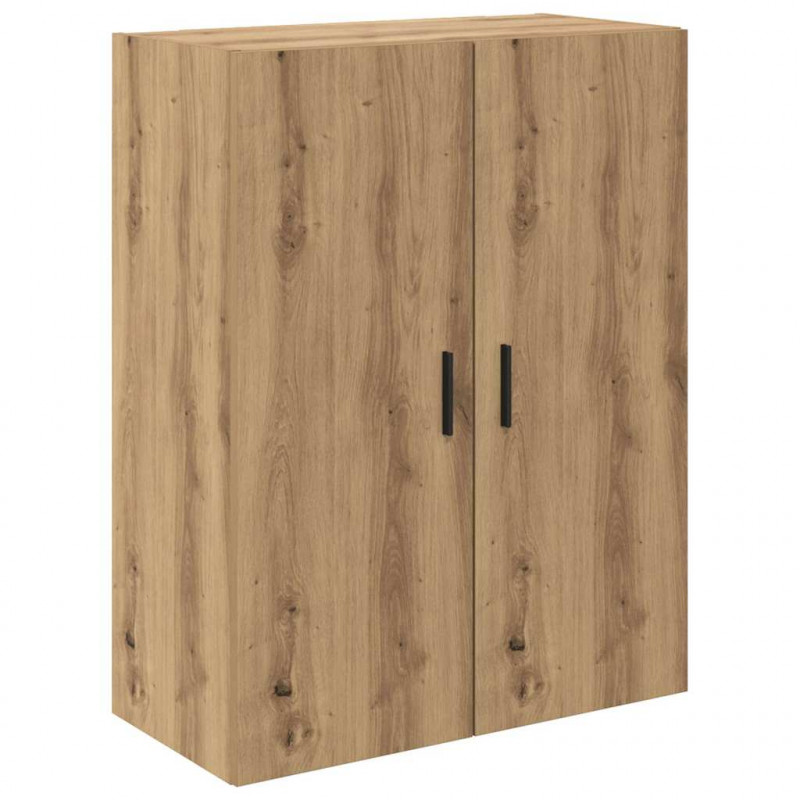 Highboard 2 pcs Dąb rzemieślniczy Materiał drewnopochodny