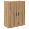 Highboard 2 pcs Dąb rzemieślniczy Materiał drewnopochodny