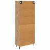 Highboard 2 pcs Dąb rzemieślniczy Materiał drewnopochodny