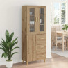 Highboard z szufladą Dąb rzemieślniczy 69,5 x 34 x 180 cm