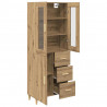 Highboard z szufladą Dąb rzemieślniczy 69,5 x 34 x 180 cm