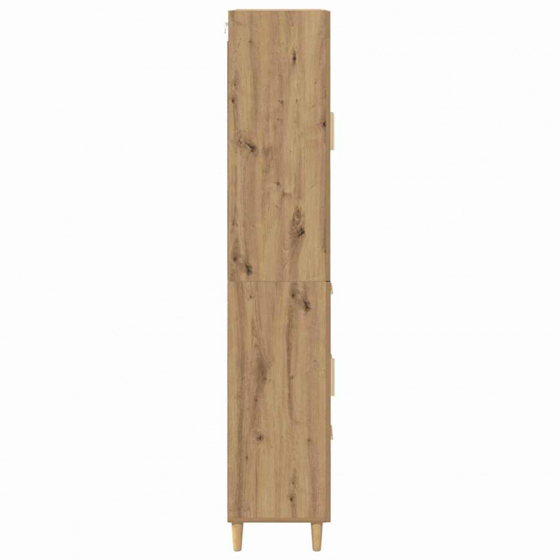 Highboard z szufladą Dąb rzemieślniczy 69,5 x 34 x 180 cm