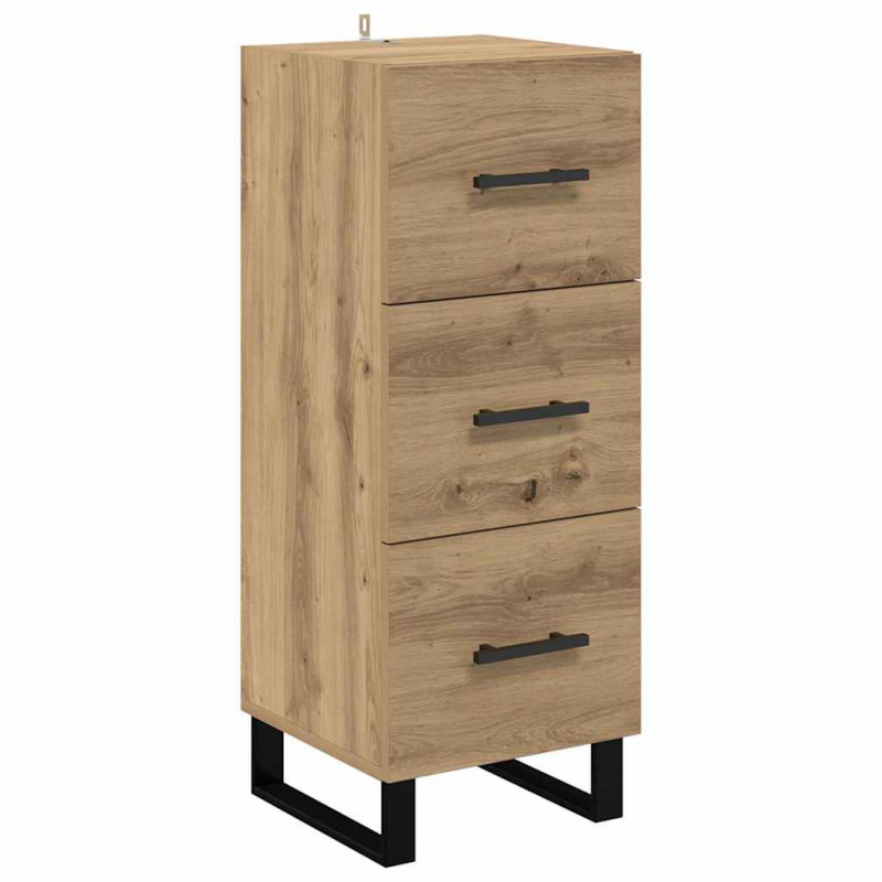 Highboard z szufladą Dąb rzemieślniczy 34,5 x 34 x 180 cm