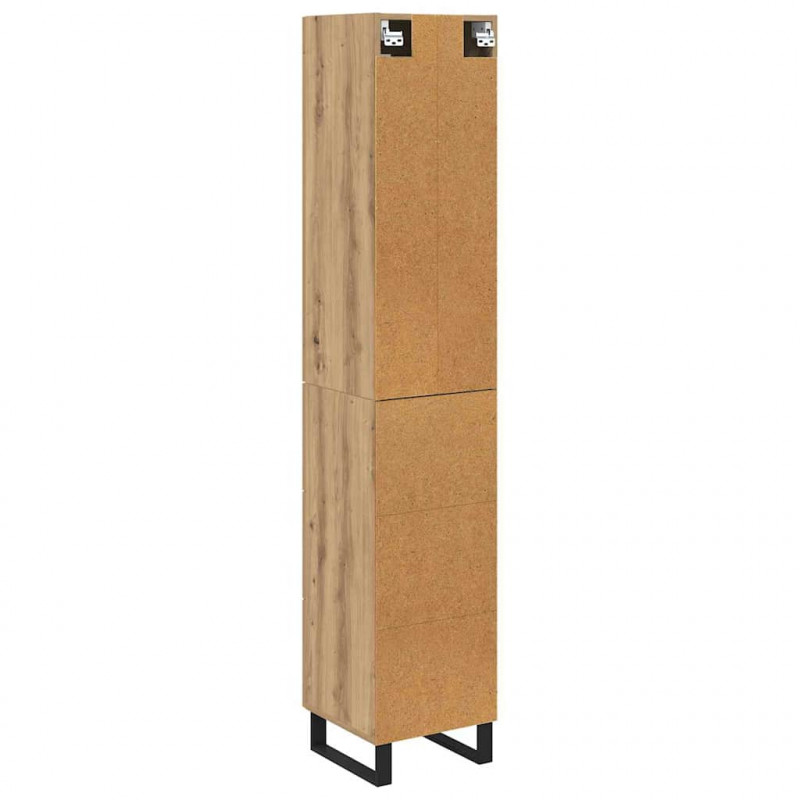 Highboard z szufladą Dąb rzemieślniczy 34,5 x 34 x 180 cm
