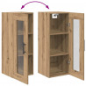 Highboard z szufladą Dąb rzemieślniczy 34,5 x 34 x 180 cm