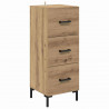Highboard z szufladą Dąb rzemieślniczy 69,5 x 34 x 180 cm