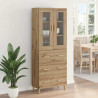 Highboard z szufladą Dąb rzemieślniczy 69,5 x 34 x 180 cm